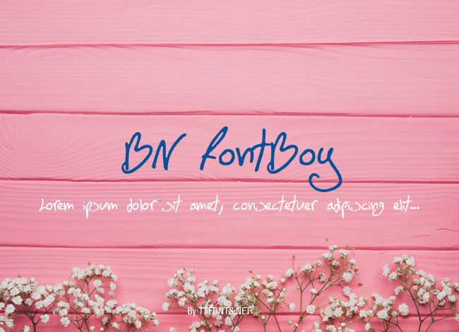 BN FontBoy example